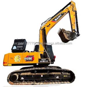 Excavatrice sur chenilles Sany SY215C d'occasion, modèle 2023, godet de 1,2 m, poids opérationnel de 21 tonnes, origine Chine, équipement de terrassement - Product Image 1