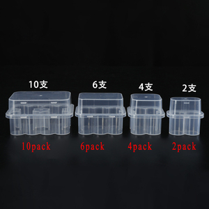 Caja de Almacenamiento de Viales de Plástico PP <span class=keywords><strong>Transparente</strong></span> de 2x3ml al por Mayor para Péptidos, Estuches de Almacenamiento para Botellas de Penicilina de 3ml - Product Image 2
