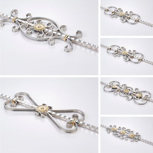 Accessori Decorativi in Acciaio Inox 304 per Corrimano, Tappi Terminali Ornamentali per Balaustre e Scale - Product Image 5