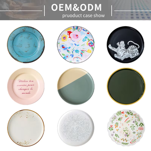 Assiettes en porcelaine vierges personnalisables en céramique pour la restauration, vente en gros, vaisselle de table - Product Image 5