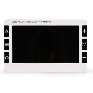 Máy ảnh kép điện tử 7 inch HD hỗ trợ tầm nhìn 5 triệu pixel viết bảng đen 2-32 lần kính lúp nhựa đen - Product Image 3