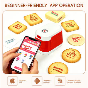 FOODPENPRO Imprimante alimentaire portable 600 DPI pour motifs latte art, logos, impression sur café, boulangerie, café - Product Image 5