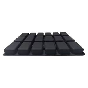 Custom <b>Silicone</b> Bar Mold New Design Sustainable Soap Making <b>Tools</b> for Handmade Machine Rectangle Number Cake Moulds - Product Image 2