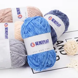 Edelweiss Medium Thick Thread Handmade DIY Crochet Sweater Scarf Line Is Chenille Yarn For Hand Knitting Good Raw Asia Ring SPUN