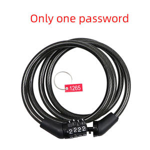 Serrure à 4 chiffres <span class=keywords><strong>de</strong></span> haute qualité, chaîne <span class=keywords><strong>de</strong></span> verrouillage <span class=keywords><strong>de</strong></span> vélo, cyclisme, mot <span class=keywords><strong>de</strong></span> passe antivol, facile à utiliser, seul mot <span class=keywords><strong>de</strong></span> passe fabriqué en chine - Product Image 3