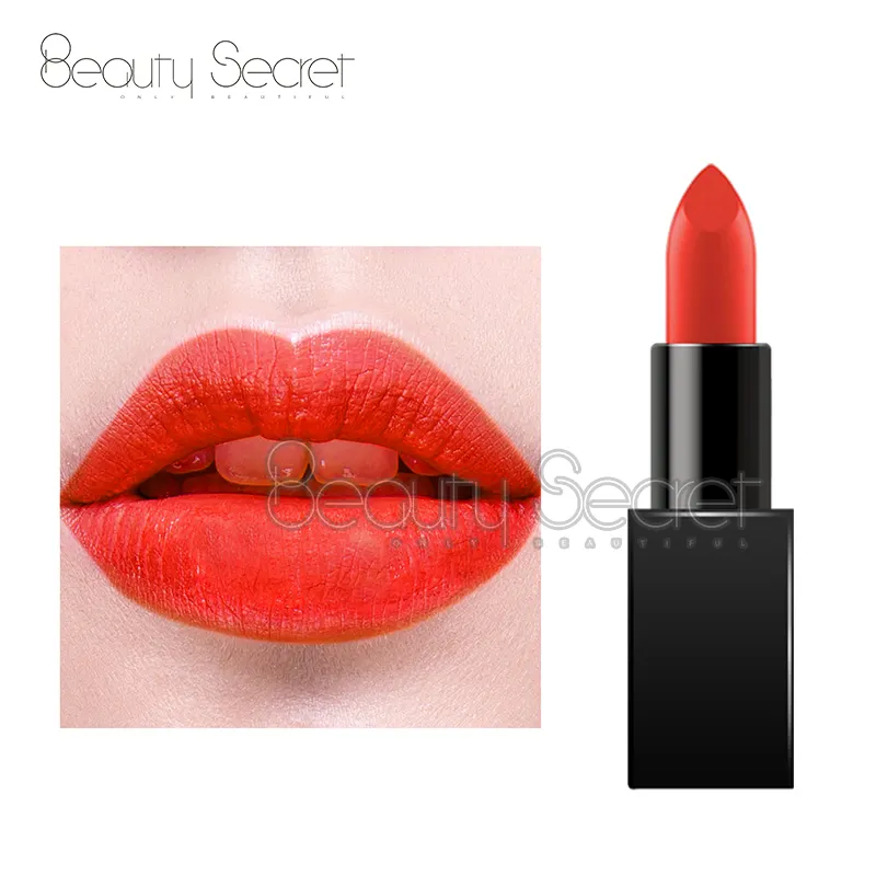 21 Colors Customize Lipstick Cream Red Lipstick Makeup Custom Logo Private Label Lipstick