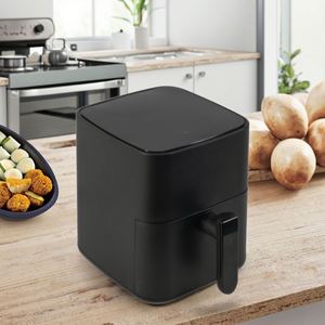 Friteuse à air électrique numérique 1500W, design carré moderne, 4L, pour la maison et l'extérieur, maison intelligente numérique - Product Image 6