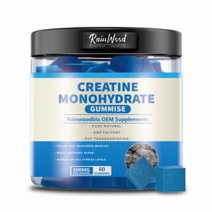 Gummies de créatine monohydrate <span class=keywords><strong>en</strong></span> vrac OEM, sans sucre, par portion, supplément végétalien de récupération - Product Image 1