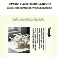 Filament PA6 Nylon, Filament PA6 GF 1,75 mm 1 kg pour la plupart des imprimantes 3D Bambu Lab