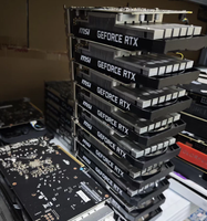 Carte graphique pour ordinateur de jeu RTX 3050 6 Go 8 Go d'occasion en bon état de marche Mémoire vidéo GDDR6 Ventilateur de refroidissement