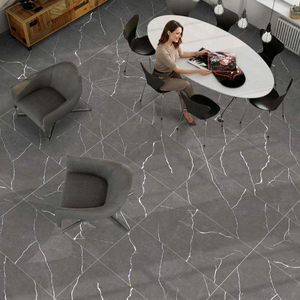 Spanish Design Carving Porcelain Tiles 600x1200mm Gloss Finish for Residential and Office Interiors - Product Image 5