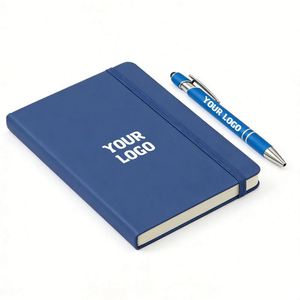 Regalos Promocionales para Oficina, Libreta Negra Personalizada con Logotipo Impreso, Agenda, Diario 2026, Libreta 2026 en Inglés - Product Image 1