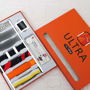 Montre connectée Ultra7in1 Android, écran carré IPS, IP67, appel par numérotation, charge sans fil, répondre aux appels, fréquence cardiaque, rappel de santé, sport - Product Image 2