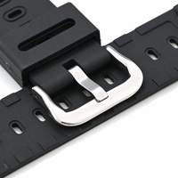 Bracelet de montre en silicone pour Casio PRO-TERK PRT-40IS, bracelet de remplacement avec boucle à ardillon en métal, bracelet de montre en caoutchouc Protrek de 20mm