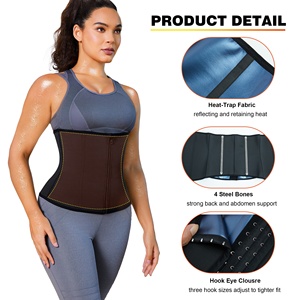 Control <span class=keywords><strong>de</strong></span> barriga Adelgazamiento Sauna Sudor Entrenador <span class=keywords><strong>de</strong></span> cintura Cinturón <span class=keywords><strong>de</strong></span> vientre Snatcher Body Shaper s Shapewear para mujeres - Product Image 2