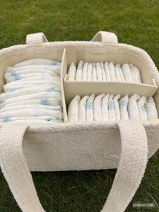 Bolsa de Pañales de Fieltro Personalizada de Nuevo Diseño, Regalos <span class=keywords><strong>para</strong></span> Bebés, Material de Felpa de Peluche, Bolsa de Guardería <span class=keywords><strong>para</strong></span> Compras <span class=keywords><strong>y</strong></span> Viajes - Product Image 6