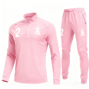 Uniforme de football de club de qualité, personnalisable avec nom et numéro, impression à chaud pour joueur - Product Image 1