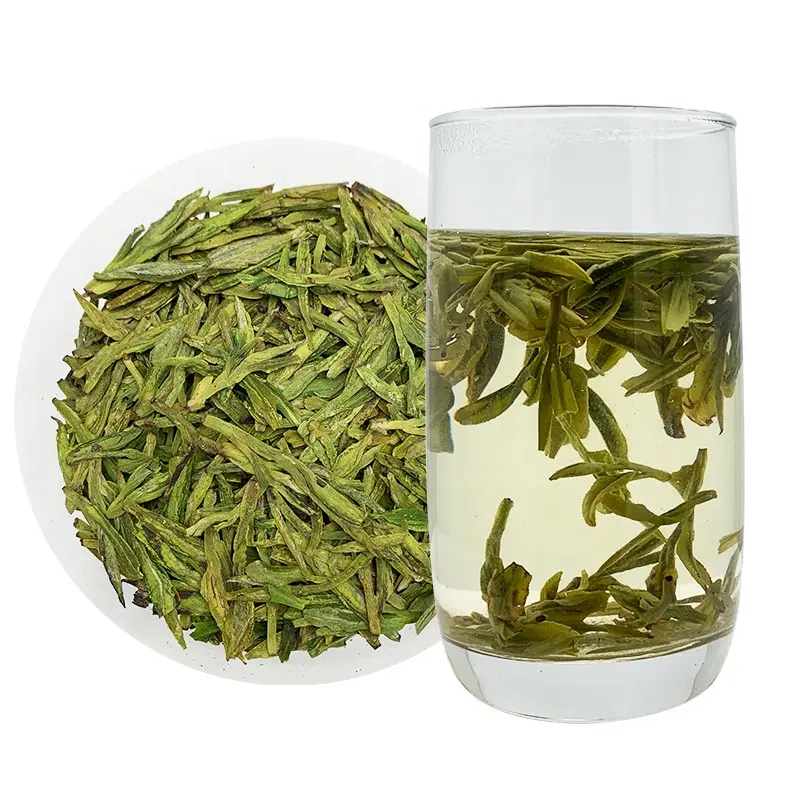 OrganicLongjing الشاي التنين حسنا لونغ جينغ الشاي الصين شاي أخضر