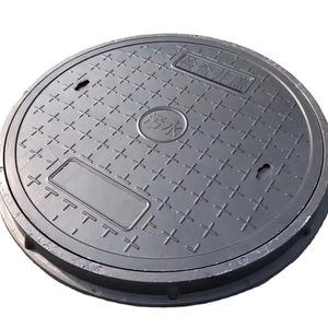 좋은 가격 복합 플라스틱 맨홀 커버 라운드 하수도 BMC 맨홀 커버 정원 - Product Image 1