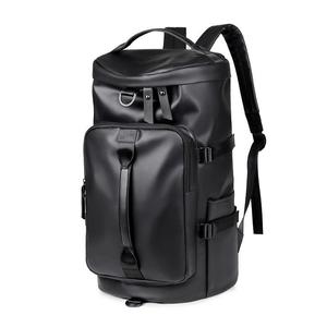 HANFEIZI <span class=keywords><strong>Sac</strong></span> Polochon <span class=keywords><strong>de</strong></span> Voyage Tendance Imperméable en Cuir PU, <span class=keywords><strong>Sac</strong></span> à Dos <span class=keywords><strong>de</strong></span> <span class=keywords><strong>Sport</strong></span> <span class=keywords><strong>et</strong></span> <span class=keywords><strong>de</strong></span> Fitness - Product Image 6