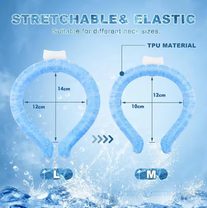 2025 migliore vendita giappone Tpu + Pcm sport collo Cooler ghiaccio anello di raffreddamento involucro di raffreddamento - Product Image 2