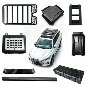 Cestas portaequipajes de aluminio para techo de coche, escalera lateral, caja lateral, tienda lateral, caja de techo, serie de carga para BYD Tang - Product Image 1