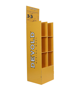 Pop Cardboard Display Rack Custom Floor Display Free Custom Design Cheaper High Quality Promotion Recyclable Corrugated Display