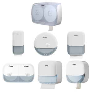 Dispensador de Papel Higiênico e Toalhas de Mão CDWK, Modelo OEM Líder de Mercado, para Papel Higiênico em N e V e Toalhas de Mão - Product Image 1