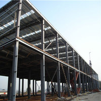 Bâtiment scolaire préfabriqué à deux étages, structure en acier, bâtiment à double étage en structure métallique