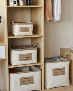Bathliving Room Storage Large Capacity <b>Foldable</b> Fabric Bedroom Home Durable Modern Design Furniture Basket - Product Image 3