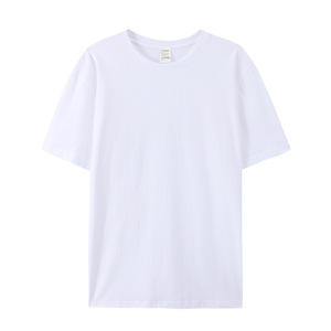 <span class=keywords><strong>Camiseta</strong></span> de verano de algodón 100%, <span class=keywords><strong>camiseta</strong></span> Popular de manga corta con cuello redondo para hombre - Product Image 3