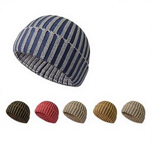 Bonnet de pêcheur vintage personnalisé en coton 100% avec motif imprimé, style délavé, unisexe, pour l'hiver, les voyages et la plage - Product Image 1