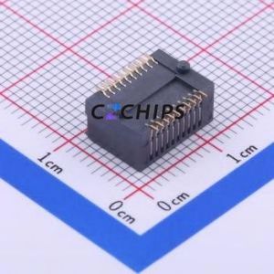 M42F-08P-020-P002G Optical Module Connector SMD,P=0.8mm,Horizontal Mount Connector - Product Image 2
