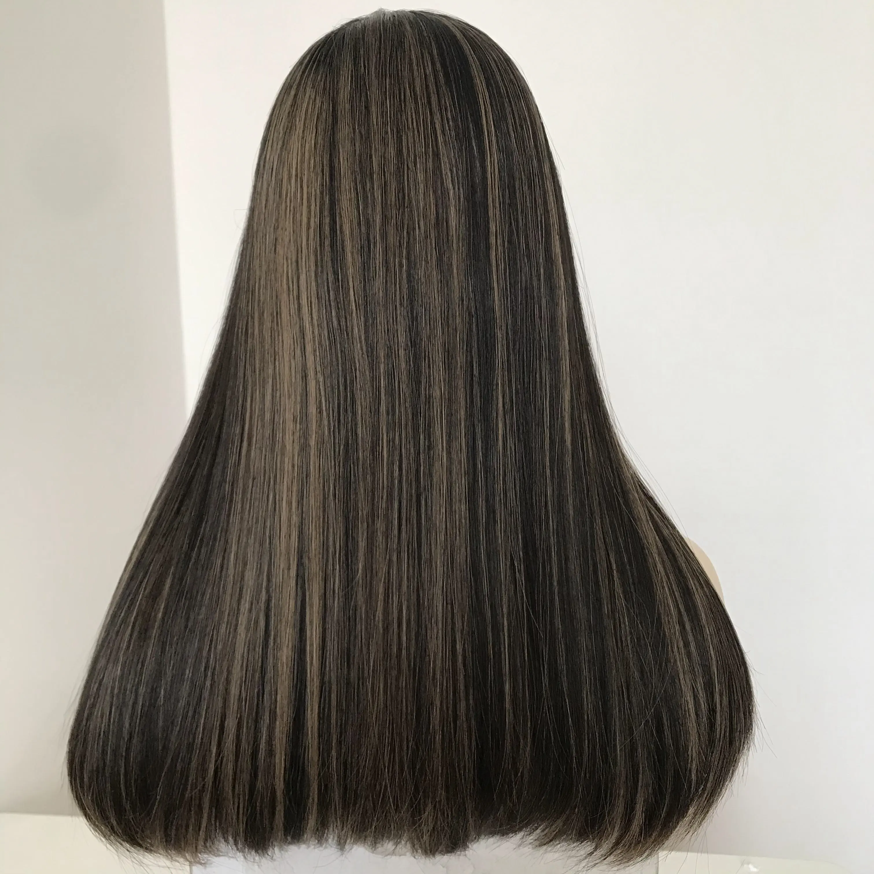 LX03 China Supplier New Dropping Virgin European Shiny Unprocessed Human Hair Kosher Jewish Wig