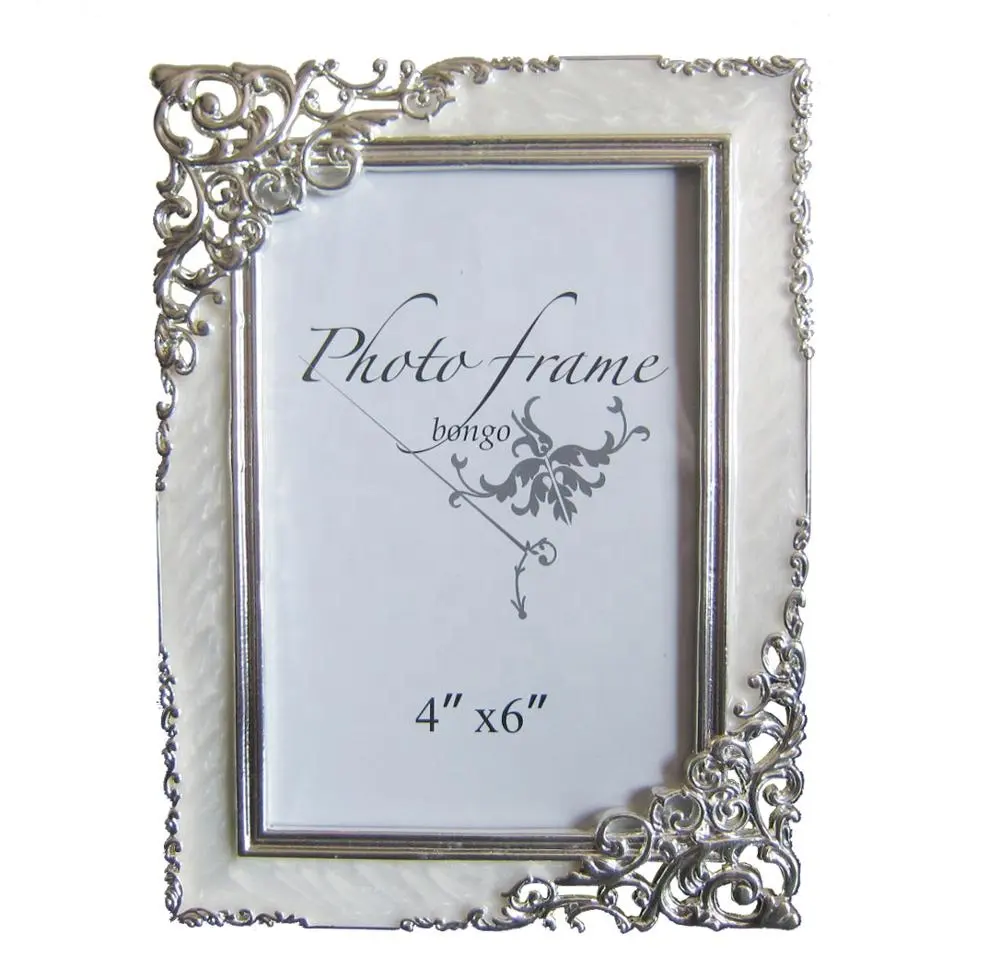 Bulk argento dello smalto del metallo photo frame