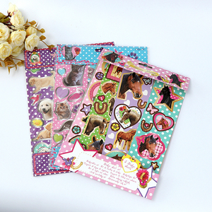 Adesivi Kawaii Personalizzabili con <span class=keywords><strong>Cavalli</strong></span>, Grandi Etichette per Animali Domestici, Adesivi per Diari e Cancelleria, per Scrapbooking - Product Image 2