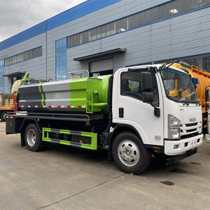 Camión Chasis ISUZU Nuevo de 10 CBM con Aspiradora Combinada Diésel, Camión de Limpieza de Alcantarillado de 10000L para Mantenimiento de Tuberías de Alcantarillado - Product Image 4