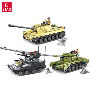 Jie Star 61118 Blocchi da Costruzione Chenghai, Vendita all'Ingrosso, Nuovi Giocattoli Militari, Modello di Carro Armato IS-3 Fai-da-Te, Ornamenti in Plastica - Product Image 5