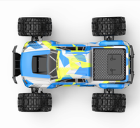 MJX Hyper GO 18208 1/18 4WD RTR Monster Truck à moteur brossé 30km/h, moteur 380, ESC 30A, servo 17g, 2x7.4V 1500mAh, télécommande 2.4G