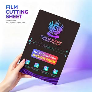 Zhimei 180x120MM HD Colorful EPU Screen Protector Cutting Film for Intelligent Screen Protector Cutting Machine OEM Wholesale