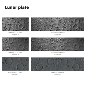Panneaux en pierre lunaire PU, plusieurs tailles, imperméables, ignifuges, résistants aux UV, pour la décoration murale intérieure et extérieure des villas - Product Image 4