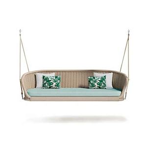 Double Love Seater Garden Hanging Swing Chair Swing Sofa Bed Traditional Wide Outdoor Rattan Swing Sofa Hanging Chair - Product Image 5