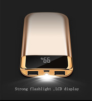 Chargeur portable Ultra mince 20000mah, banque d'alimentation pour iPhone Xiaomi Samsung