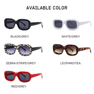 Gafas <span class=keywords><strong>de</strong></span> <span class=keywords><strong>Sol</strong></span> <span class=keywords><strong>de</strong></span> <span class=keywords><strong>mujer</strong></span> cuadradas con patrón <span class=keywords><strong>de</strong></span> cebra Retro <span class=keywords><strong>de</strong></span> moda con <span class=keywords><strong>lentes</strong></span> degradadas Marco <span class=keywords><strong>de</strong></span> PC blanco Moderno y elegante <span class=keywords><strong>para</strong></span> hombres y mujeres - Product Image 6