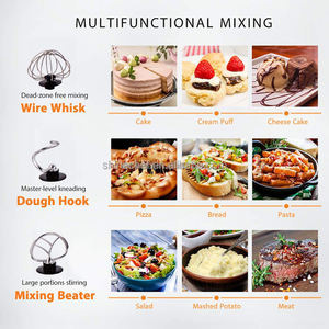 Ménage Cuisine Pertin <span class=keywords><strong>Robot</strong></span> Patissier <span class=keywords><strong>Mini</strong></span> Egg Mixer Tête Inclinable Pain Pâte <span class=keywords><strong>Mixeur</strong></span> Compact Sur Pied Alimentaire - Product Image 2