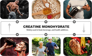 मांसपेशियों का निर्माण फिटनेस पूरक क्रिएटिन मोनोहाइड्रेट पाउडर/कैस 57-00-1 क्रिएटिन बॉडीबिल्डिंग/क्रिएटिन की खुराक - Product Image 2