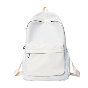 Sac à dos scolaire unisexe personnalisé avec logo, en tissu Oxford imperméable, fermeture éclair, sacs décontractés pour étudiants, vente en gros - Product Image 1