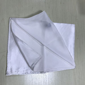 Sciarpa in <span class=keywords><strong>Seta</strong></span> Bianca per Pittura, 100% <span class=keywords><strong>Seta</strong></span>, Sciarpa Neutra in <span class=keywords><strong>Seta</strong></span>, <span class=keywords><strong>Foulard</strong></span> in <span class=keywords><strong>Seta</strong></span> - Product Image 2