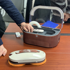 <span class=keywords><strong>Robot</strong></span> limpiador de ventanas automático inteligente para el hogar con cuerda de seguridad de <span class=keywords><strong>control</strong></span> remoto para limpieza de ventanas - Product Image 5