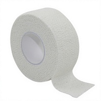 Bandage adhésif élastique en coton épais de 2,5 cm x 4,5 m pour la protection des doigts, idéal pour la musculation unisexe, le soutien articulaire sportif et la protection en salle de sport.
